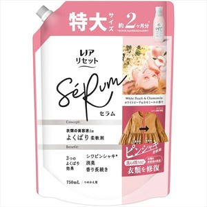 レノアリセットセラムホワイトピーチ＆カモミールの香りつめかえ用特大サイズ 【 柔軟剤 】