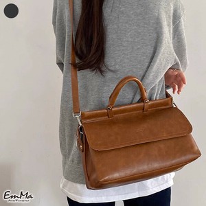 ショルダーバッグ PU 2way ハンドバッグ レトロカジュアル 【2024AW】  WU5005