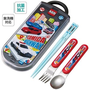 Bento Cutlery Bird Skater Antibacterial Made in Japan