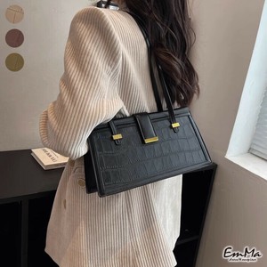 ショルダーバッグ PU ワニ革モチーフ 高級感 カジュアル 【2024AW】  WU5006