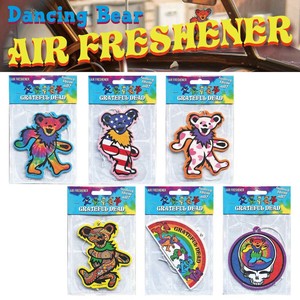 【新柄登場☆】【サイケなくまちゃん】Dancing Bear AIR FRESHENER ダンシングベア ◾️エアフレッシュナー