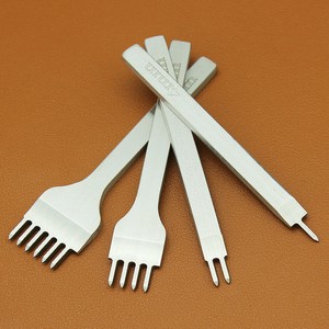 白鋼DIYハンド革穴あけツール  3/4/5/6mm     4点セット  YEA1281