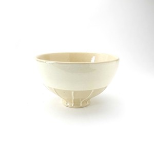 一珍十草　つぼみ飯碗　小　白　茶碗　利左ェ門窯　波佐見焼