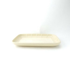Hasami ware Main Plate White Sushi