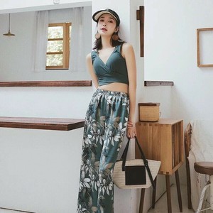 水着 レディース タンキニ 上下セット セパレート 体型カバー 露出控えめ プール リゾート ママ水着