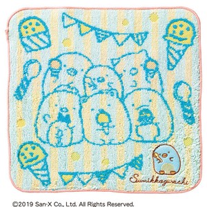 【特価品 キャラクター】すみっコぐらし アイスクリームパーティー ミニタオル