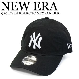 《即納》NEW ERA■CAP■キャップ■920 Program■920 EG BLKBLKOTC NEYYAN BLK