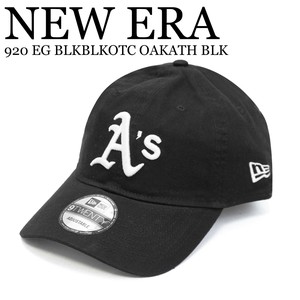 《即納》NEW ERA■CAP■キャップ■920 Program■920 EG BLKBLKOTC OAKATH BLK