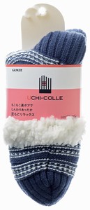 UCHI-COLLE（ウチコレ）/【裏ボア】ショート　ルームソックス　柄