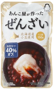 【橋本食糧】あんこ屋が作ったぜんざいカロリー40％オフ　150g