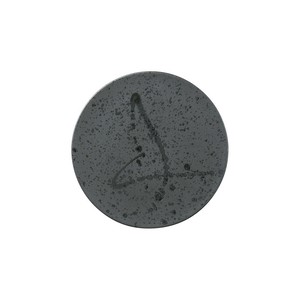 Stella（ステラ） 黒とばし 16cmフラットプレート [美濃焼 食器 陶磁器]