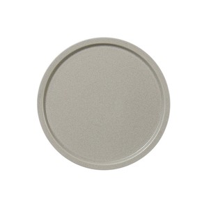 Stella（ステラ） チタンクリーム 20cmリムステッププレート [美濃焼 食器 陶磁器]
