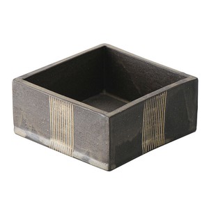 灰釉一本櫛目小鉢大 [美濃焼 食器 陶磁器]