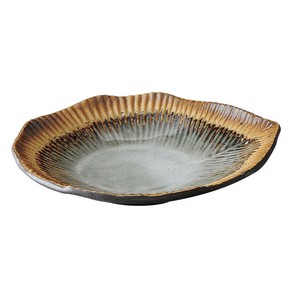 Mino ware Main Plate 5-sun