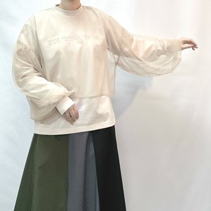 レイヤードバルーンTシャツ
