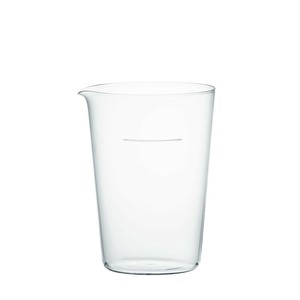 《日本製》カルタ カタクチ 1合 メモリ入り （265ml）【グラス】【片口】【日本酒】【冷酒】【水】