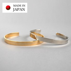 Gold Bracelet Ladies fashion K18GP Jewelry Bangle Made in Japan