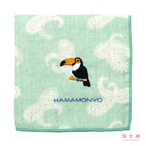 HAMAMONYO Gauze Handkerchief Gauze Handkerchief Reversible Made in Japan