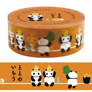 HAMAMONYO Washi Tape Panda Made in Japan