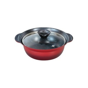 なごみ丈膳 IH対応フチ付卓上鍋 21cm RB-3198