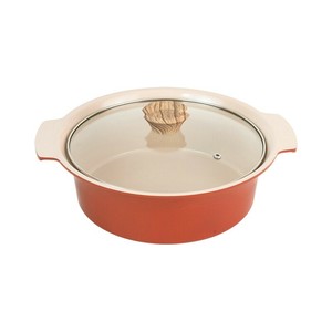 锅 适用IH炉/兼容 IH 红色 24cm