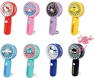 【先行受注】カラビナ付きminiFAN サンリオキャラクターズ　予約〆10/31