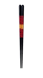 一双 和紙黒龍 20.5cm 38874