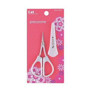 貝印 〈ビューティーケア〉precosme カットハサミ(キャップ付)／HC0932