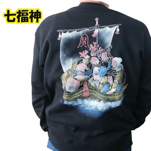 T 恤/上衣 长袖衫 七福神
