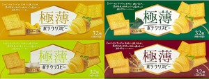 極薄ポテクリスピー 80g BBQ チーズ のり ガーリック 4種