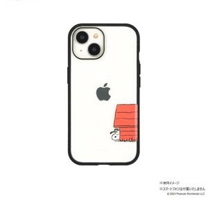 ピーナッツ IIIIfit Clear iPhone15/14/13対応ケース ドッグハウス SNGG-07A