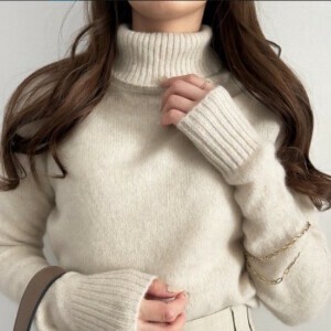 Sweater/Knitwear Cashmere Turtle Neck