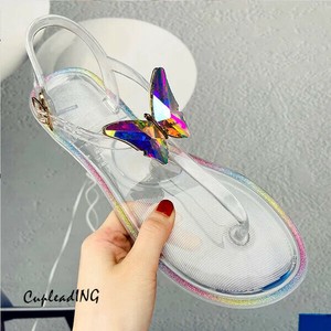 ◆◆大人気◆◆早い者勝ち 大きいサイズ ウォータードリル ゼリーサンダル 2024夏 pvc フラットサンダル