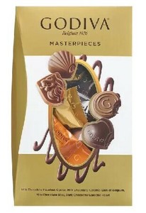 【冷蔵出荷】 GODIVA ゴディバ マスターピース アソートボックス 360g 44〜45粒 個包装 4種類