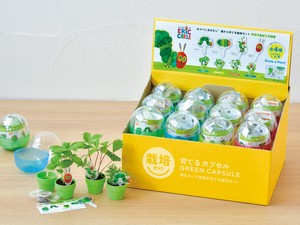 【聖新陶芸】はらぺこあおむし　育てるカプセル　クリア