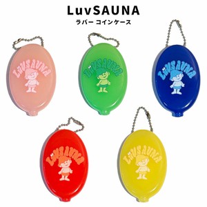 LuvSAUNA ラブサウナ Rubber Coin Case 小銭入れ コインケース 可愛い オシャレ 銭湯 サウナ 温泉 お風呂