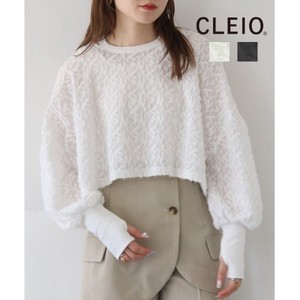 【SDギャザリング】シャギーレースショート丈プルオーバー/CLEIO 2024秋冬新作