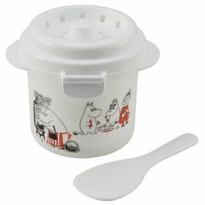 Heating Container/Steamer Moomin Kitchen Skater Made in Japan