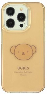 ミッフィー 2023 iPhone6.1inch 3lens model 対応ソフトケース ボリス MF-446B