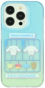 サンリオキャラクターズ 2023 iPhone6.1inch 3lens model 対応ソフトケース シナモロール SANG-350CN