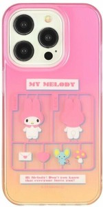 サンリオキャラクターズ 2023 iPhone6.1inch 3lens model 対応ソフトケース マイメロディ SANG-350MM