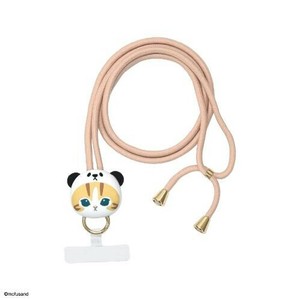 mofusand マルチリングプラス マスコットストラップ パンダにゃん MOFU-40A