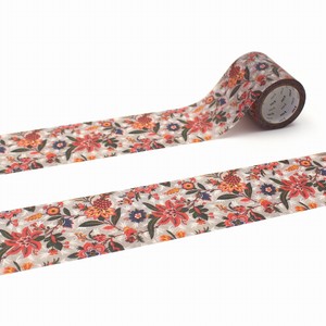【カモ井加工紙】mt 1P  mt×トワルドジュイ Fleurs et Oiseaux  / マスキングテープ
