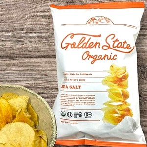 Golden State Organic　オーガニックポテトチップス　シーソルト味