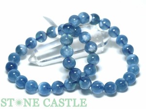 ☆高品質☆【ブレスレット】マダガスカル産ディープアクアマリン (約10.5〜11mm) 【パワーストーン】