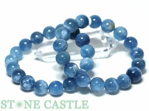 ☆高品質☆【ブレスレット】マダガスカル産ディープアクアマリン (約12.5〜13mm) 【パワーストーン】