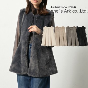 Vest Faux Fur Peplum