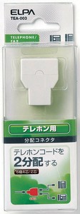 TEL用分配コネクタ6極2芯/4芯TEA-003