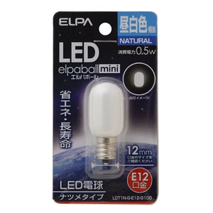 LEDナツメ形E12LDT1N-G-E12-G100