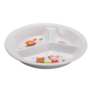 メラミンお子様食器　「みんなともだち。」